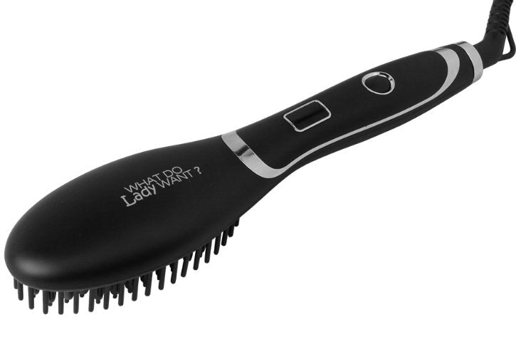 Ceramic Hair Straightening Brush - Zambeel