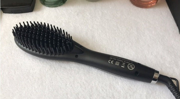 Ceramic Hair Straightening Brush - Zambeel