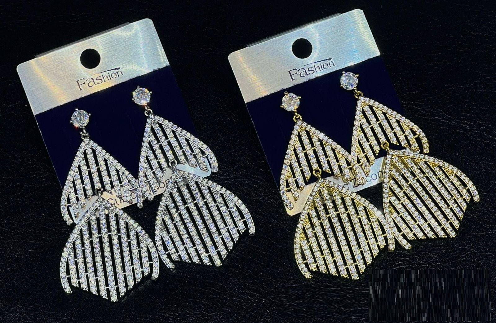 Floral Crown Zircon Studs