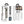 Hoco - 3-in-1 Multifunctional Grooming & Shaving Set