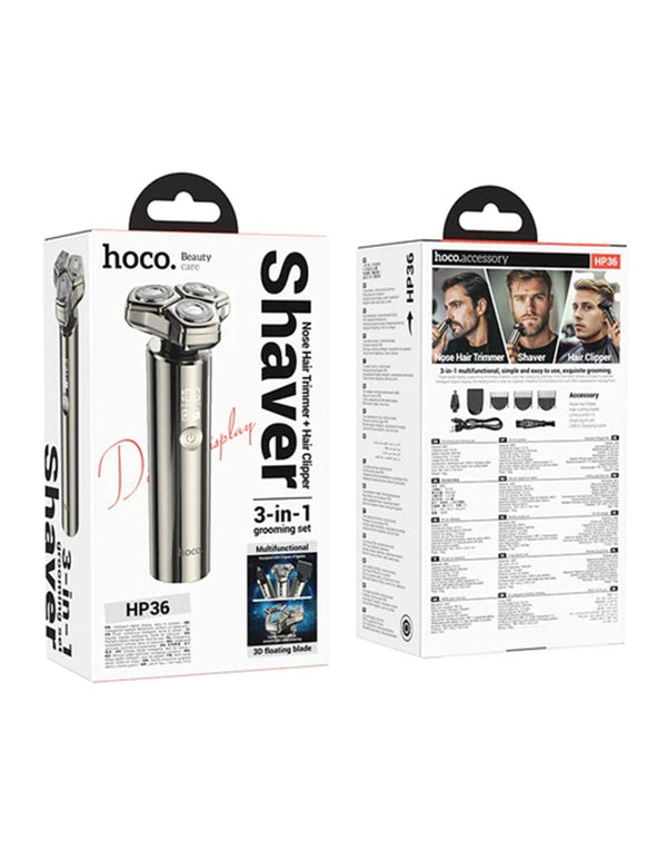 Hoco - 3-in-1 Multifunctional Grooming & Shaving Set