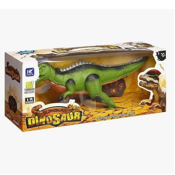 Remote-Control Dilophosaurus Dinosaur Toy Ⓢ