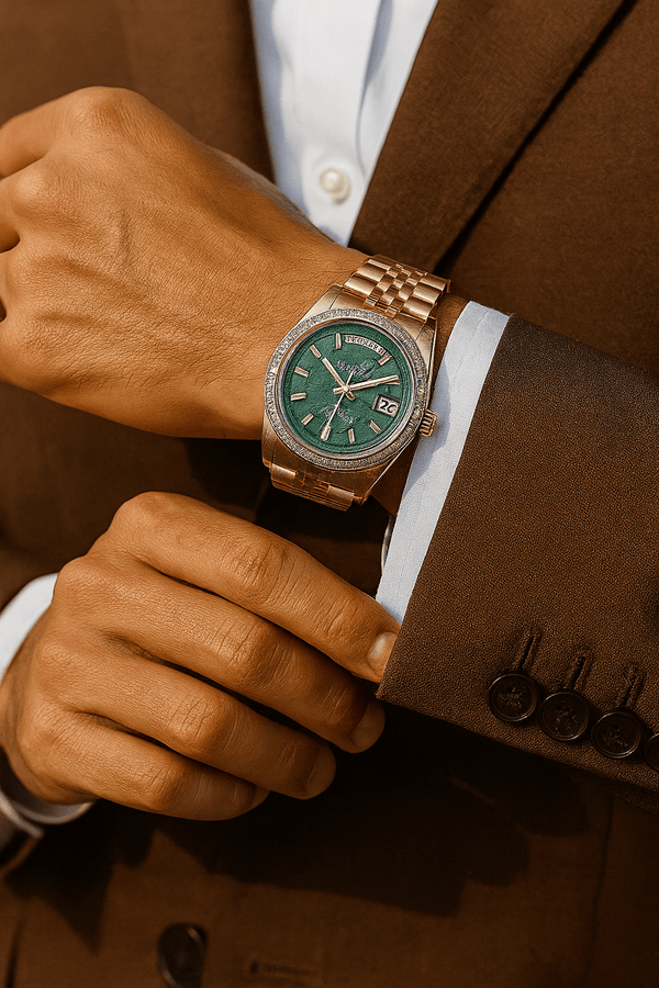 Rolex Datejust 41 - Mosaic Dial Automatic Watch (A+) Ⓢ