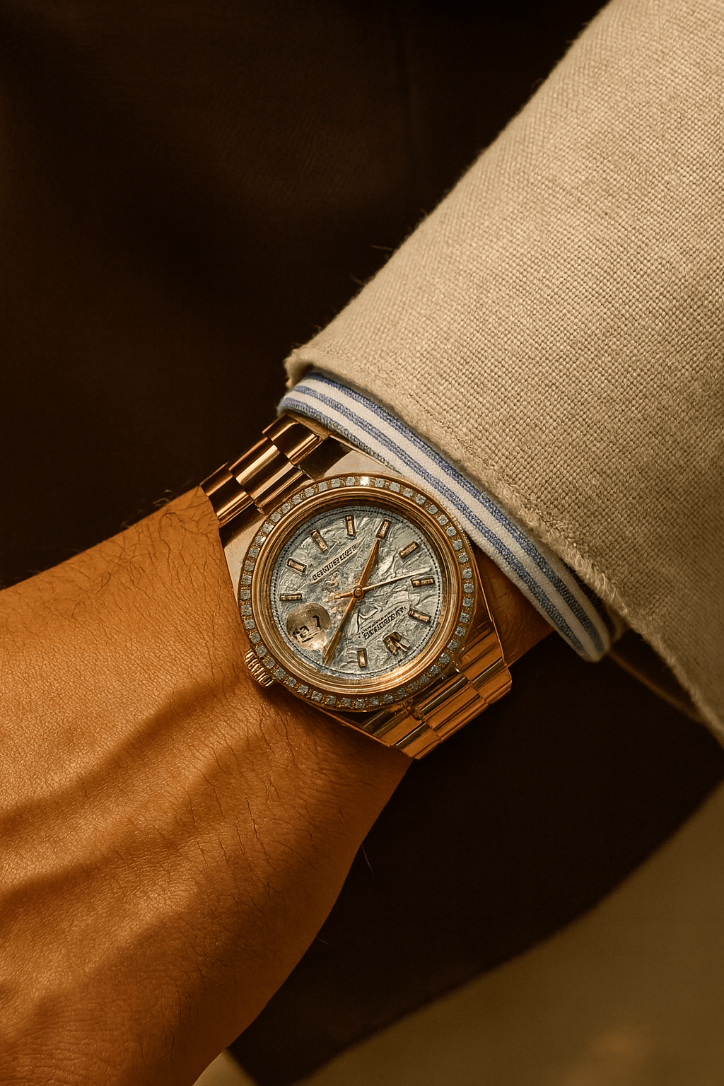 Rolex Datejust 41 - Mosaic Dial Automatic Watch (A+) Ⓢ