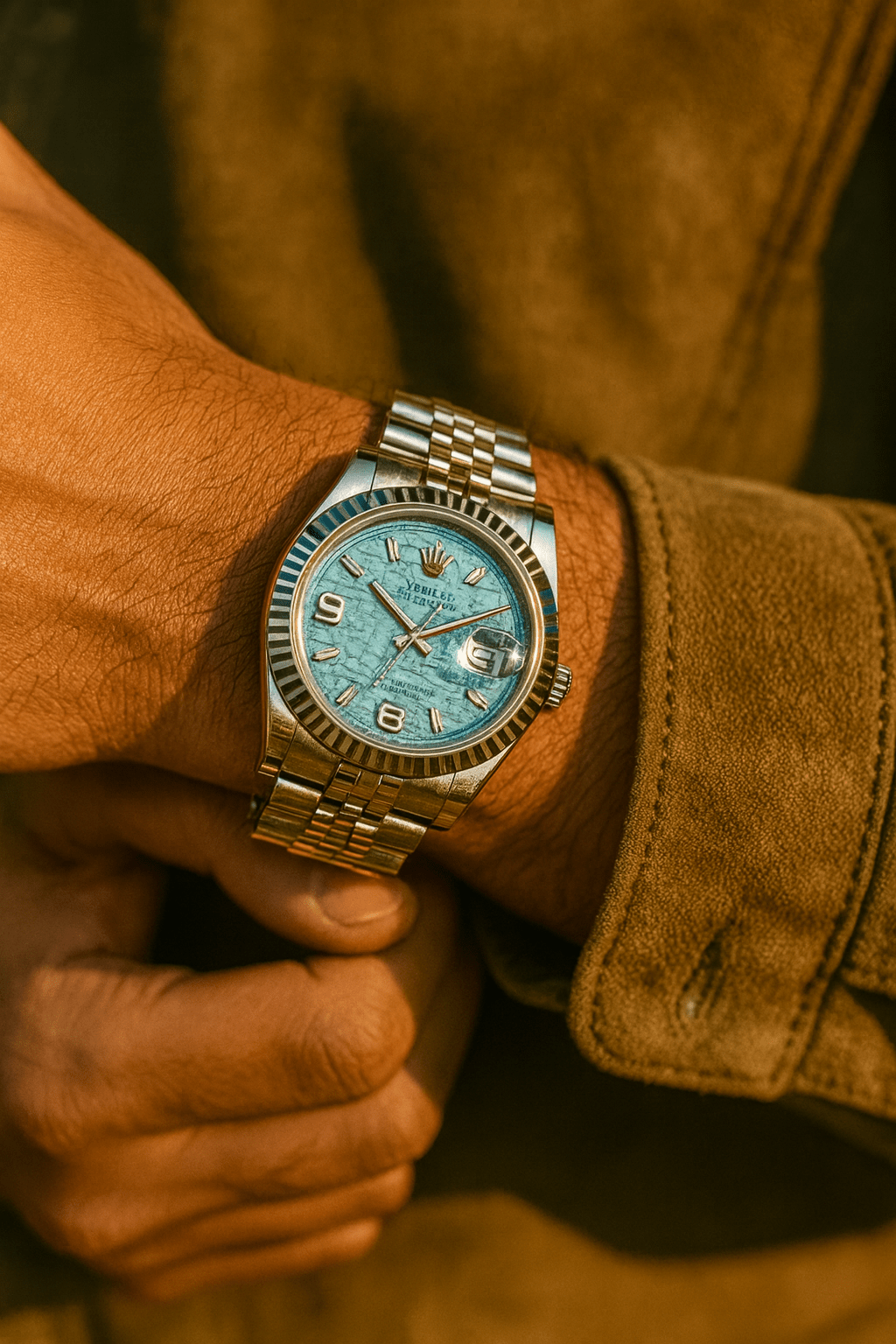 Rolex Datejust 41 - Mosaic Dial Automatic Watch (A+) Ⓢ