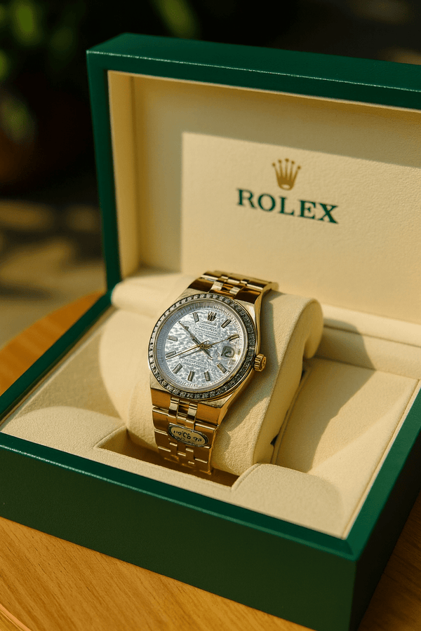 Rolex Datejust 41 - Mosaic Dial Automatic Watch (A+) Ⓢ
