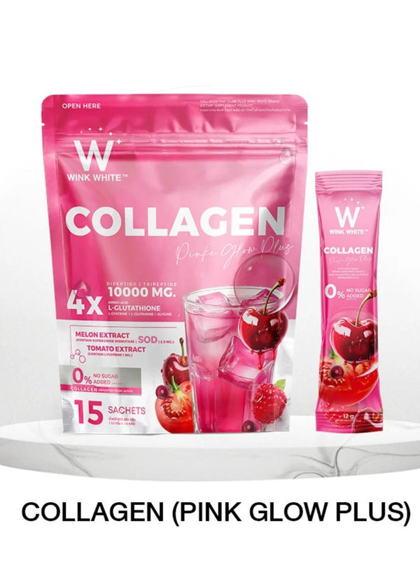 Wink White Collagen Pink Glow Plus