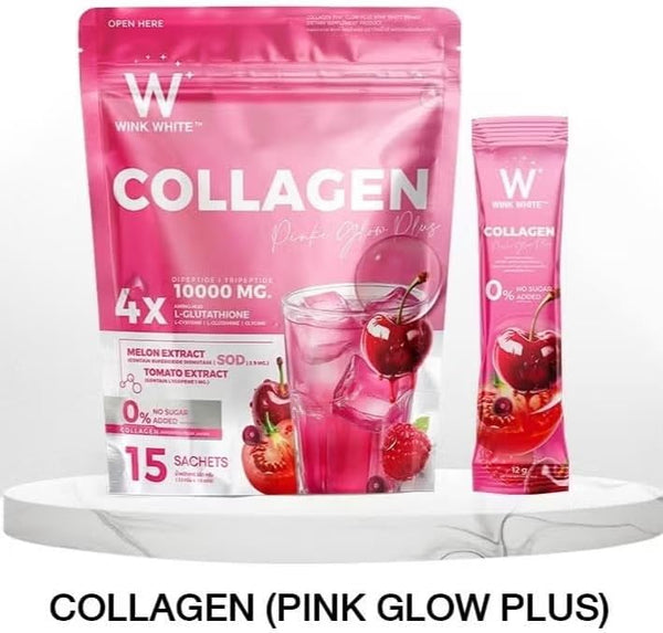Wink White Collagen Pink Glow Plus