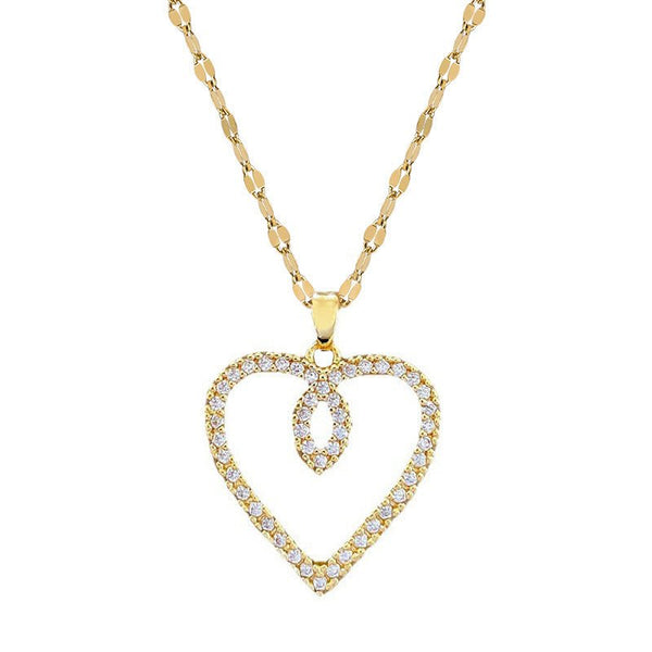 Women's All-match Clavicle Chain Titanium Steel