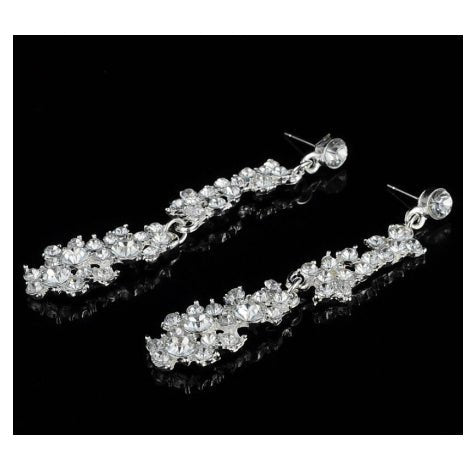 Womens Alloy Necklace And Earrings Two-Piece Set