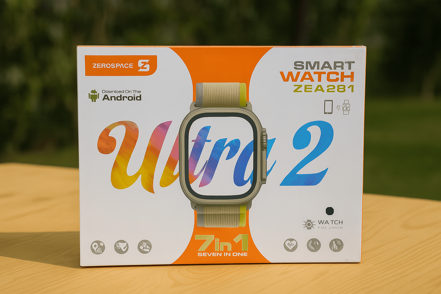 ZeroSpace - 7-in-1 Ultra 2 Smart Watch